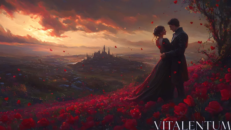 A Fairytale Romance Blooms Under Enchanted Skies.