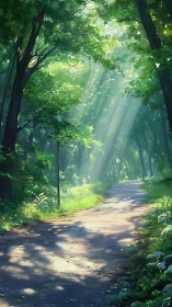 Emerald Cathedral: Where Light Discovers Ancient Shadows.