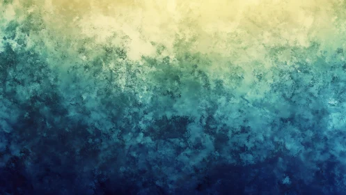 Oceanic gradient texture blends gold light and deep teal