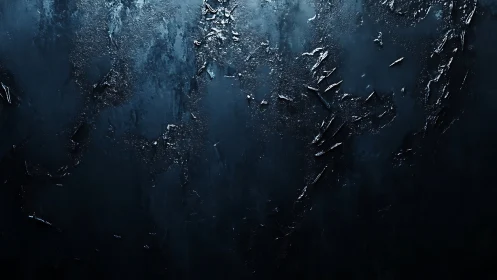 Textured dark metallic surface captures abstract light gradients