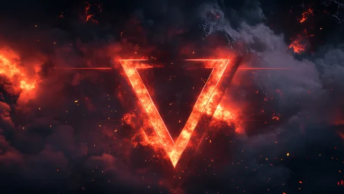 Neon Triangle Immolated by Inferno.