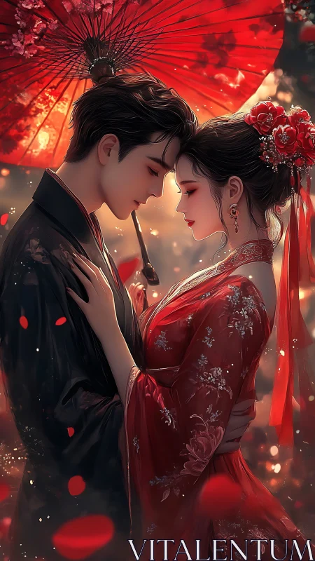 Two Souls Beneath Crimson Skies.