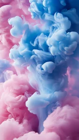 Pigment plumes form vertical cloudlike structures in liquid