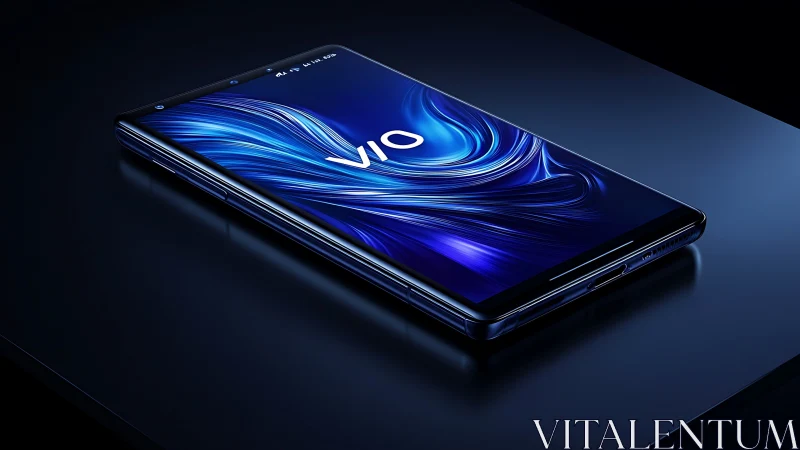 Vivo Smartphone's Striking Blue Design Revealed.