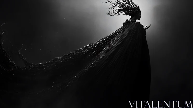 Shadowborne queen carves a halo from the swallowing dark