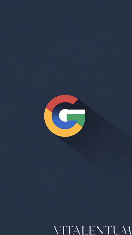 Google Logo Rendered in Contemporary Digital Design Style.