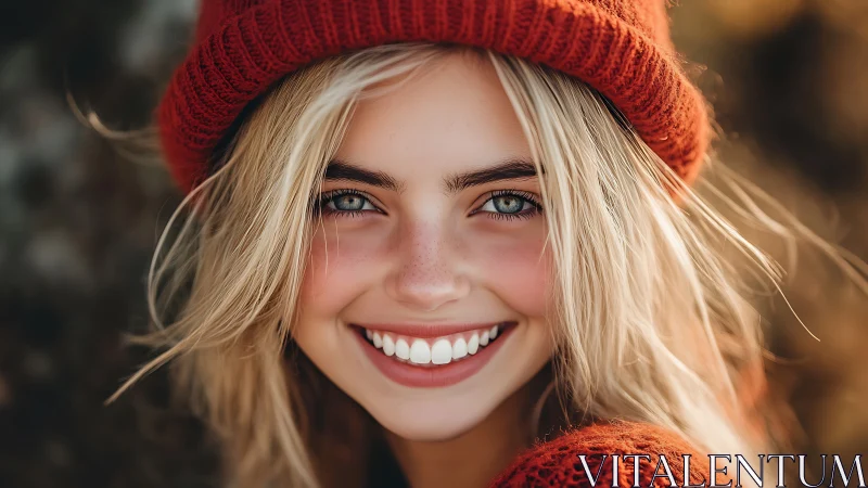 High-resolution autumn portrait with warm optical rendering.