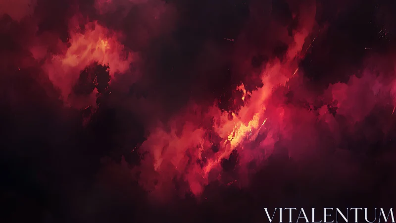 Cosmic Nebula with Molten Cores and Turbulent Gas Dynamics