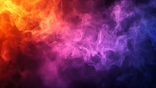 Chromatic plasma-like vapor gradient in dynamic dispersion.