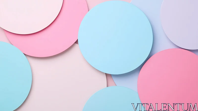 Soft pastel circles drift gently across a calming backdrop