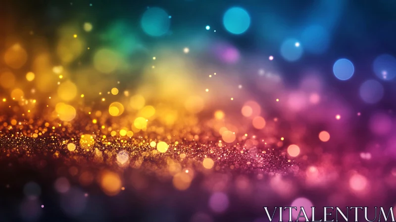 Bokeh spectrum field with prismatic depth-of-focus structure.