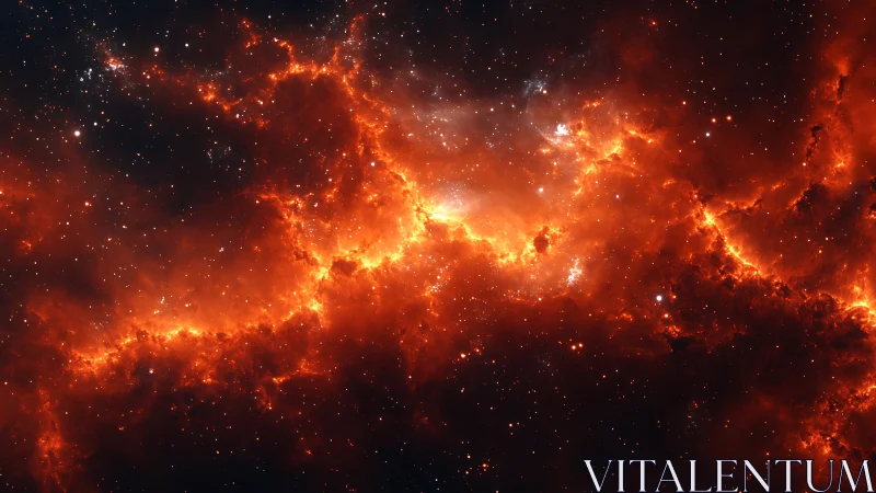 Warm cosmic nebula glowing with stardust and quiet wonder.