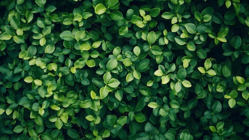 Dense green foliage pattern with rich natural texture.