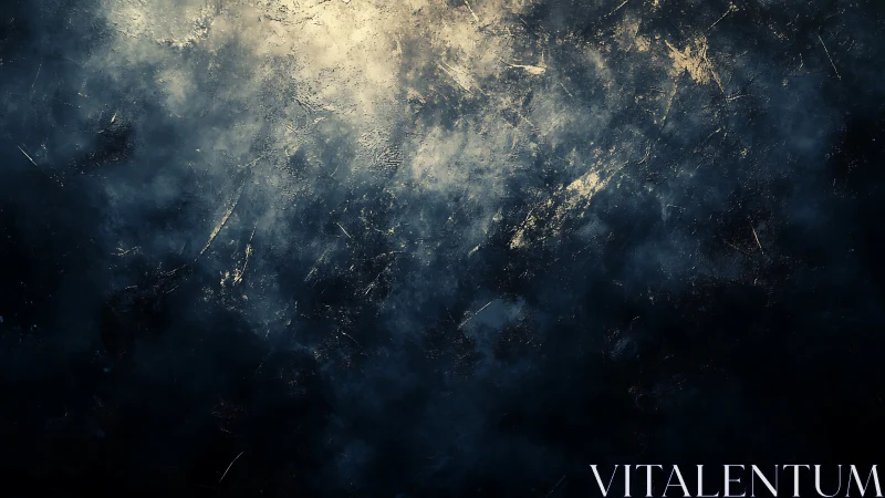 Nocturnal nebula texture with distressed golden light field.