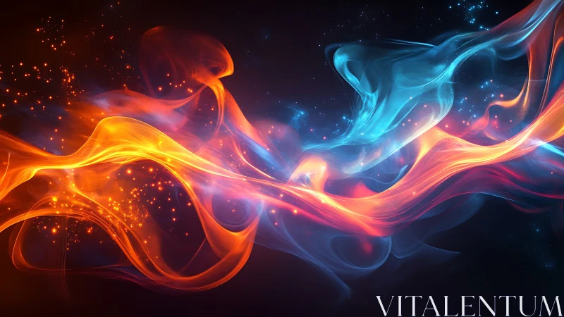 Fire and Ice Dance Through the Cosmic Expanse