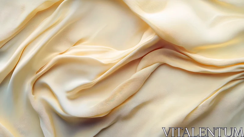 Silk tides in pale gold drifting across a quiet canvas.