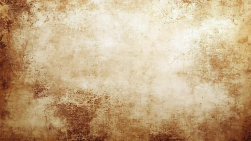 Textured sepia parchment background with distressed grunge patina