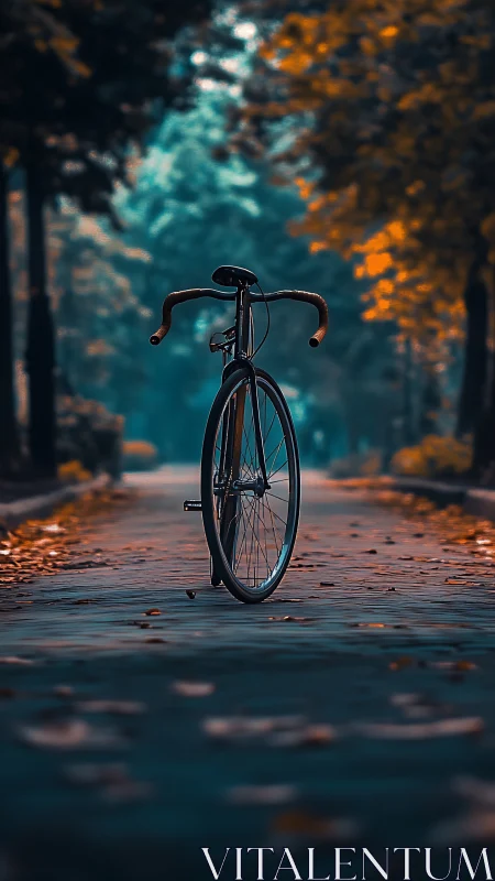 Solitary Road: A Bicycle's Autumn Journey.
