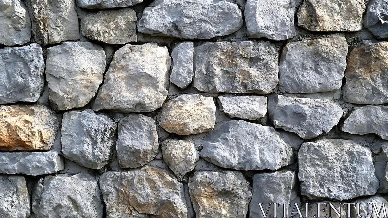 Rough Stone Wall Texture in Natural Rustic Style.