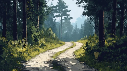 Where Forest Paths Lead Us Home.