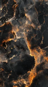 Volumetric star-forming nebula with glowing ionized gas filaments