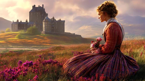 Heatherfield daydream before the castle of quiet stories.