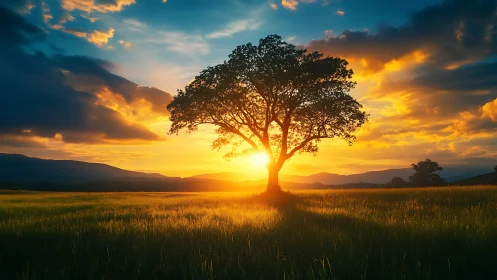 Lone meadow monarch sipping molten sunset gold light.