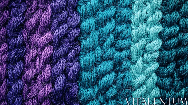 Colorful braided yarn textures create rich woven contrast.