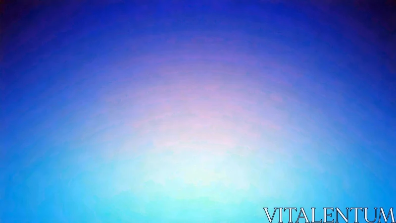Radial blue gradient field in soft digital painting style.