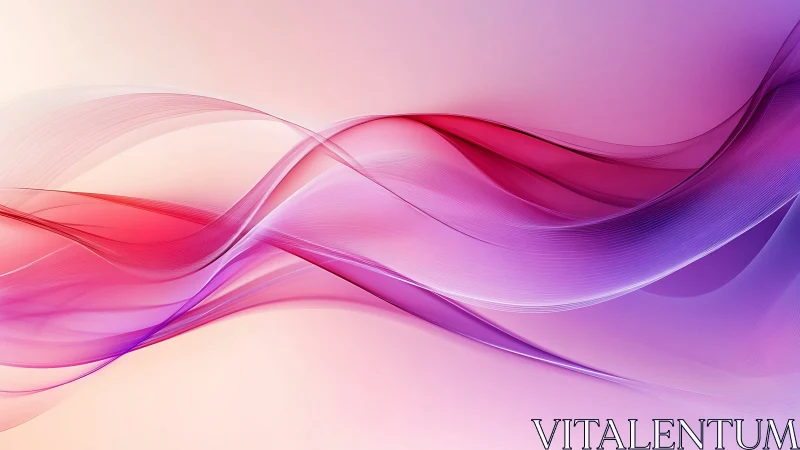Parametric magenta lightwaves with layered spline gradients.