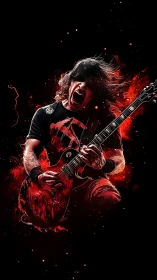Firestorm Guitarist Ignites a Crimson Shockwave of Sound.
