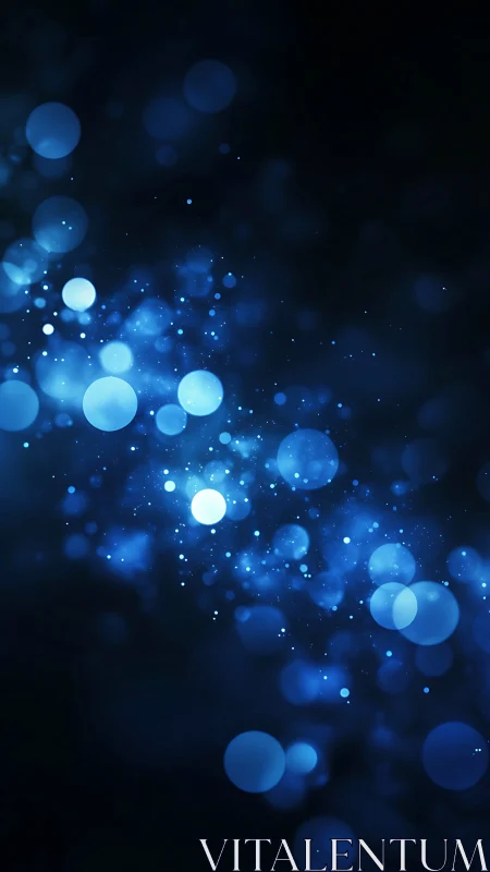 Digital bokeh lightfield with radial depth gradient composition.