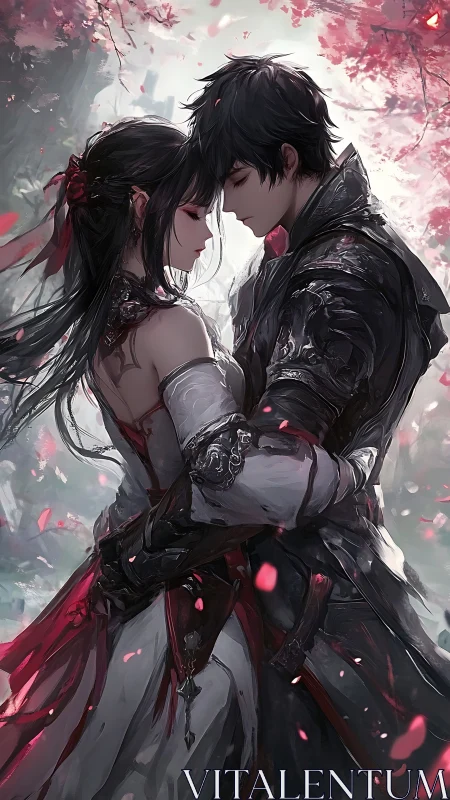 Blossombound warriors sharing a hush between battles.