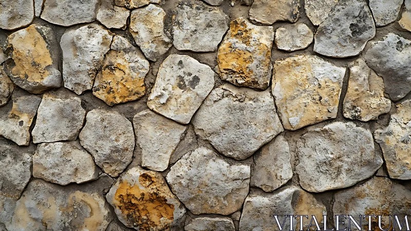 Rough natural stone wall with rustic texture and earthy tones.