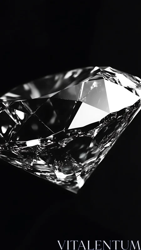 Cut diamond sails through darkness, carving light into shards