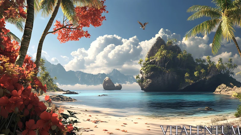 A Tropical Paradise Where Mountains Meet Crystal Waters.