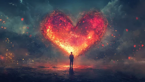 Standing Before Your Burning Heart.