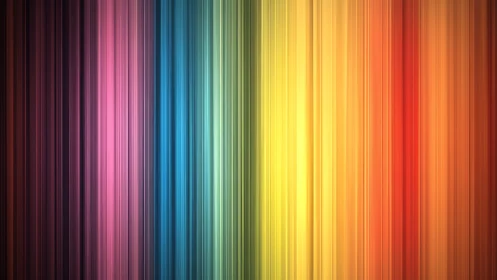 Chromatic rainfall of neon stripes across the full spectrum.