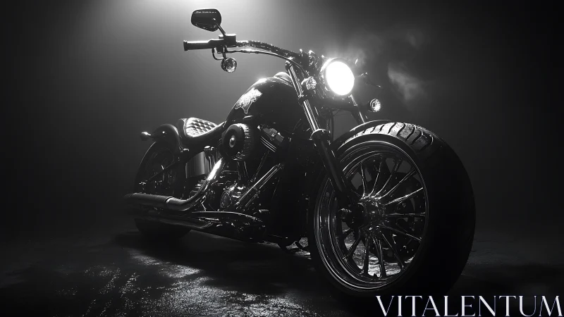 Midnight cruiser poised for a quiet burst of freedom.