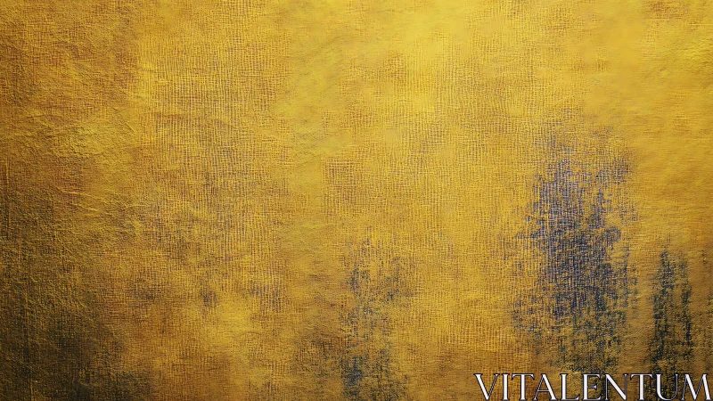 Textured golden abstract canvas with subtle blue undertones