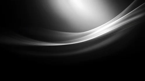 Parametric luminance wavefront sweeping a monochrome void.