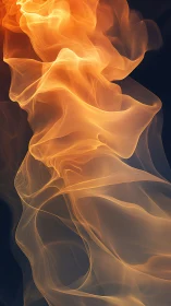 Luminous Fluid Dynamics Abstract Art