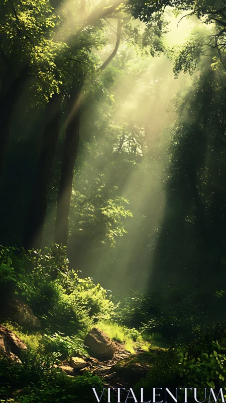 Cathedral of Light: Ancient Woodland's Golden Sanctuary.