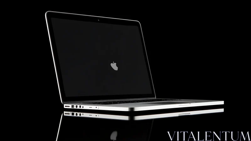 Laptop computer sits open on top of closed matching laptop