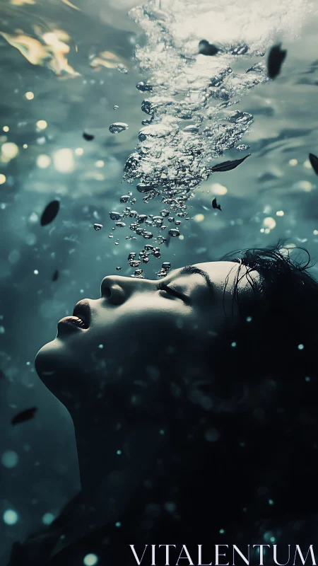 Diver&rsquo;s hush between heartbeats, exhaling luminous ghosts.