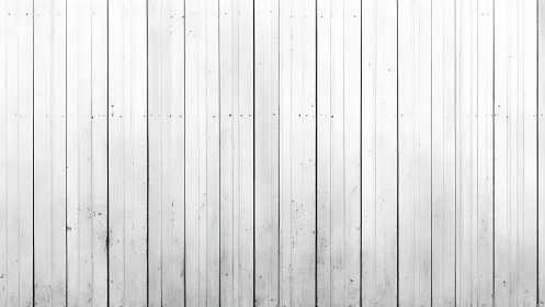 Vertical white metal wall shows weathered industrial minimalism
