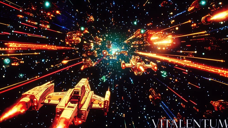 Joyride through a neon starfield of racing space cruisers.