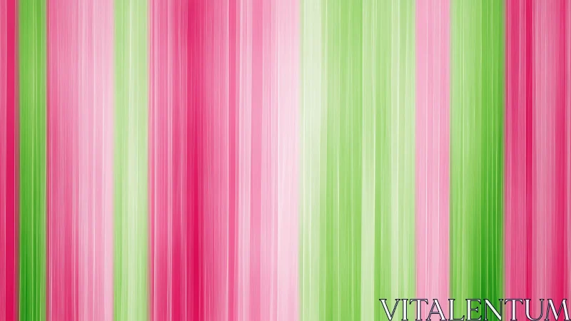 Vertical motion-blur stripes in pink and green pastel spectrum