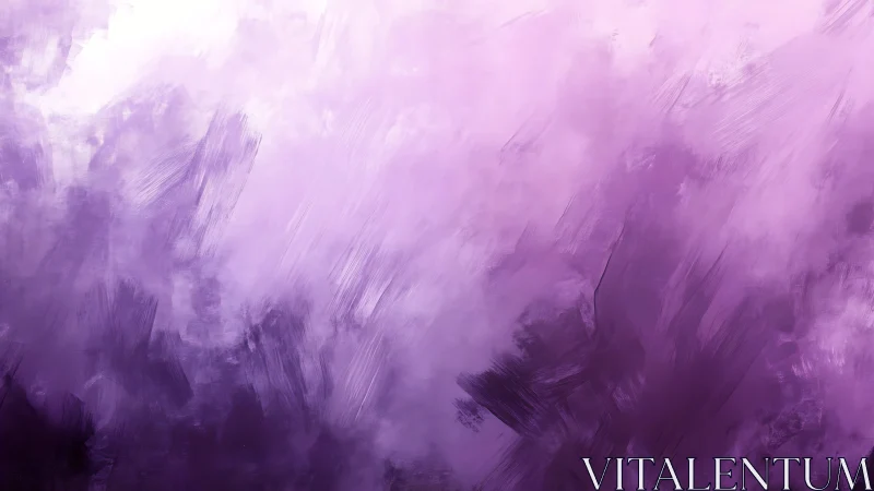 Monochromatic purple abstract field with diffuse brushwork.