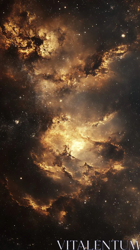 Starforged ember nebula swirling through cosmic dusk.